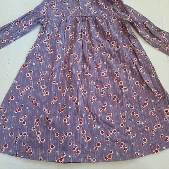 Tea Collection Girls A Line Floral Dress 6 - Picture 2 of 6
